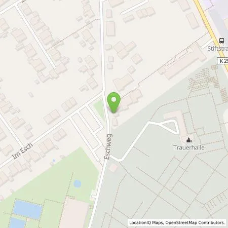 Standortübersicht der Tankstelle Stadtwerke Bochum GmbH in 44892 Bochum