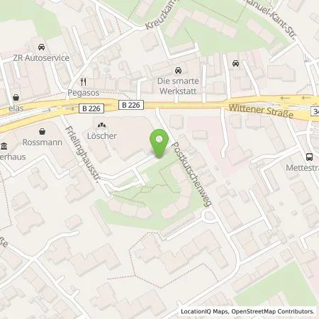 Standortübersicht der Tankstelle Stadtwerke Bochum GmbH in 44803 Bochum