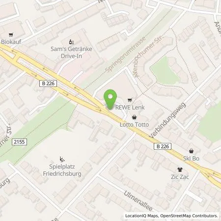 Standortübersicht der Tankstelle Stadtwerke Bochum GmbH in 44803 Bochum