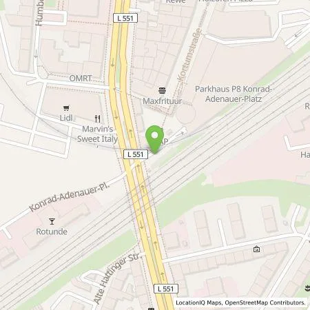 Standortübersicht der Tankstelle Stadtwerke Bochum GmbH in 44787 Bochum