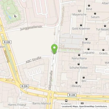 Standortübersicht der Tankstelle Stadtwerke Bochum GmbH in 44787 Bochum