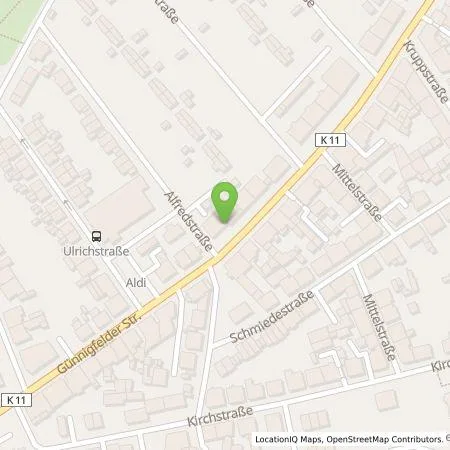 Standortübersicht der Tankstelle Stadtwerke Bochum GmbH in 44866 Bochum