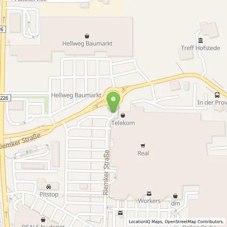 Standortübersicht der Tankstelle Stadtwerke Bochum GmbH in 44809 Bochum