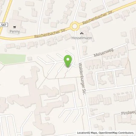 Standortübersicht der Tankstelle Stadtwerke Warendorf GmbH in 48231 Warendorf