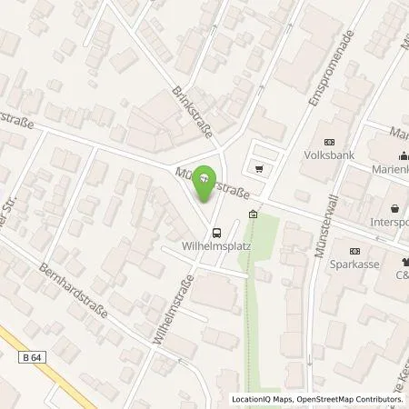 Standortübersicht der Tankstelle Stadtwerke Warendorf GmbH in 48231 Warendorf