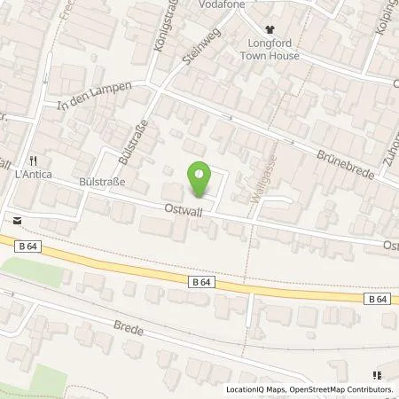 Standortübersicht der Tankstelle Stadtwerke Warendorf GmbH in 48231 Warendorf