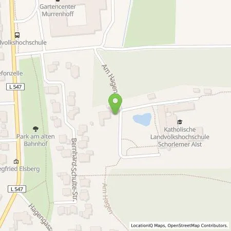 Standortübersicht der Tankstelle Stadtwerke Warendorf GmbH in 48231 Warendorf