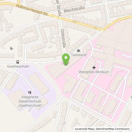 Standortübersicht der Tankstelle Ladestationen Südwest GmbH & Co. KG in 67655 Kaiserslautern