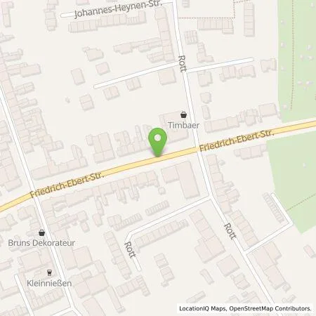 Standortübersicht der Tankstelle Rolf Liffers in 47800 Krefeld