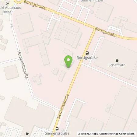 Standortübersicht der Tankstelle NEW Niederrhein Energie und Wasser GmbH in 52525 Heinsberg