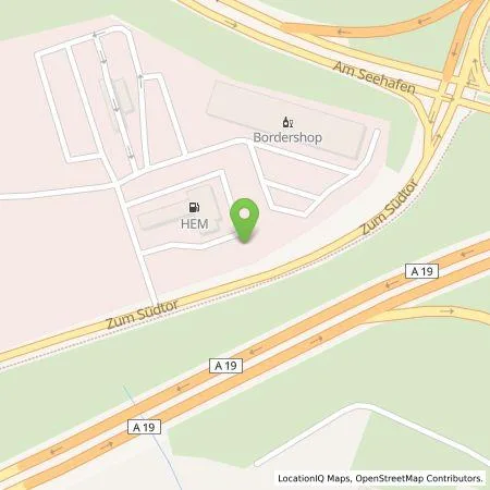 Standortübersicht der Tankstelle Allego GmbH in 18147 Rostock