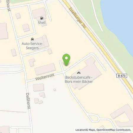 Standortübersicht der Tankstelle Allego GmbH in 46499 Hamminkeln