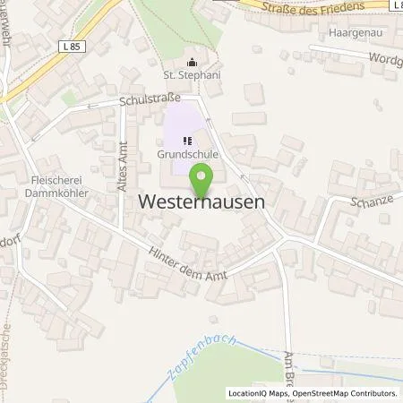 Standortübersicht der Tankstelle Undine Weidemann in 06502 Thale