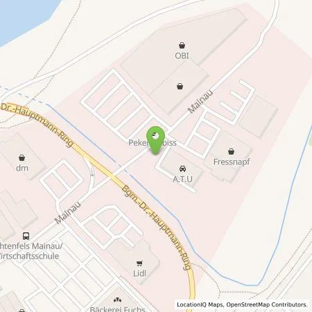 Standortübersicht der Tankstelle Allego GmbH in 96215 Lichtenfels