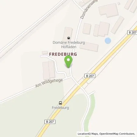 Standortübersicht der Tankstelle Vereinigte Stadtwerke GmbH in 23909 Fredeburg