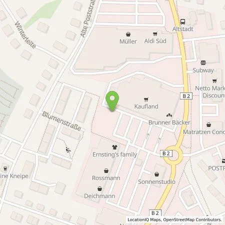 Standortübersicht der Tankstelle Allego GmbH in 91257 Pegnitz