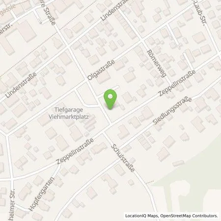 Standortübersicht der Tankstelle deer GmbH in 88512 Mengen