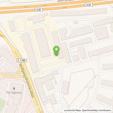 Standortübersicht der Tankstelle Parkraumgesellschaft Baden-Württemberg GmbH in 71034 Böblingen