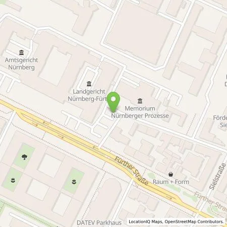 Standortübersicht der Tankstelle N-ERGIE Aktiengesellschaft in 90429 Nürnberg