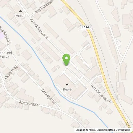 Standortübersicht der Tankstelle TEAG Mobil GmbH in 96523 Steinach