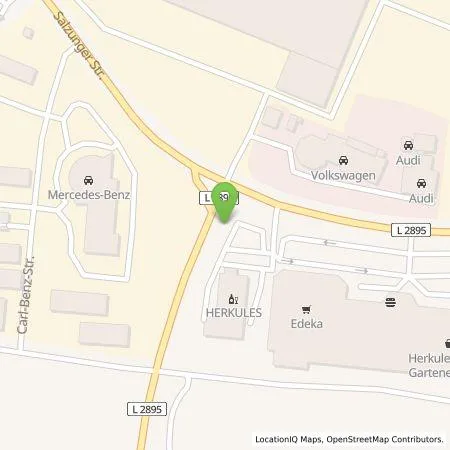 Standortübersicht der Tankstelle TEAG Mobil GmbH in 36433 Bad Salzungen