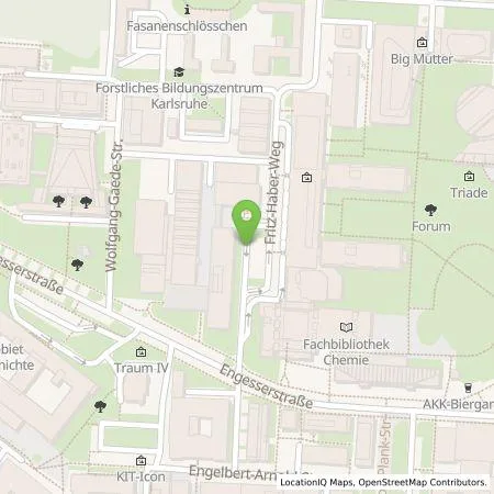 Standortübersicht der Tankstelle Parkraumgesellschaft Baden-Württemberg GmbH in 76131 Karlsruhe