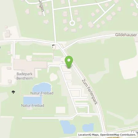 Standortübersicht der Tankstelle Westenergie Metering GmbH in 48455 Bad Bentheim