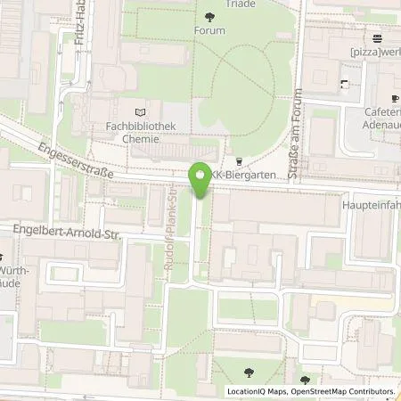 Standortübersicht der Tankstelle Parkraumgesellschaft Baden-Württemberg GmbH in 76131 Karlsruhe