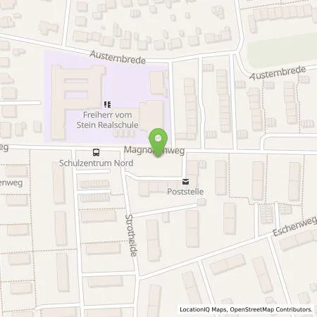 Standortübersicht der Tankstelle Stadtwerke Gütersloh GmbH in 33330 Gütersloh