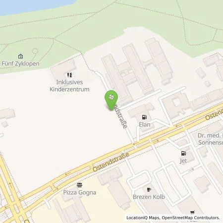 Standortübersicht der Tankstelle N-ERGIE Aktiengesellschaft in 90482 Nürnberg