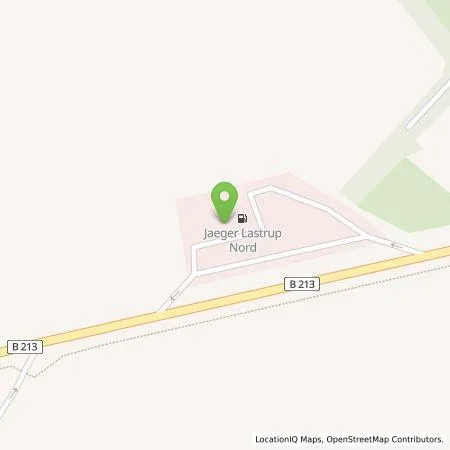 Standortübersicht der Tankstelle August Jaeger Nachf. GmbH & Co. KG in 49688 Lastrup