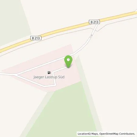 Standortübersicht der Tankstelle August Jaeger Nachf. GmbH & Co. KG in 49688 Lastrup