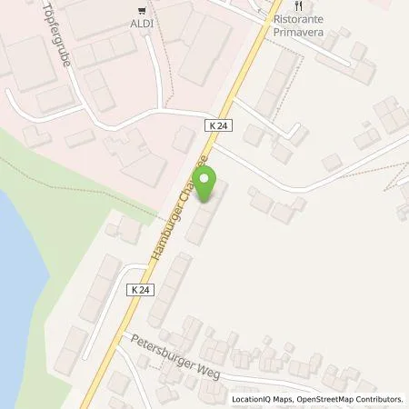 Standortübersicht der Tankstelle FZK Systemberatung GmbH in 24113 Kiel