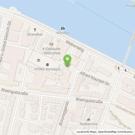 Standortübersicht der Tankstelle Parkraumgesellschaft Baden-Württemberg GmbH in 78462 Konstanz