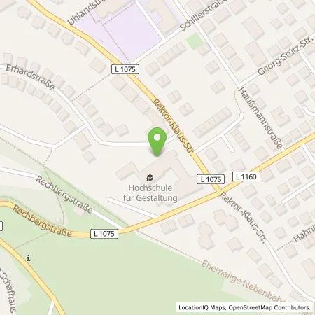 Standortübersicht der Tankstelle Parkraumgesellschaft Baden-Württemberg GmbH in 73525 Schwäbisch Gmünd