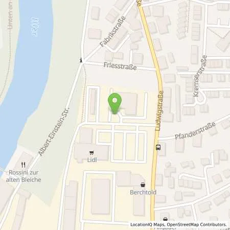 Standortübersicht der Tankstelle SEAT Zentrum Kempten in 87437 Kempten (Allgäu)