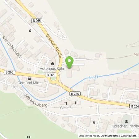 Standortübersicht der Tankstelle EnBW mobility+ AG und Co.KG in 53937 Schleiden