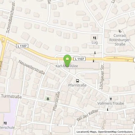 Standortübersicht der Tankstelle Energie Service Bietigheim Bissingen GmbH in 74321 Bietigheim-Bissingen