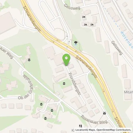 Standortübersicht der Tankstelle Parkraumgesellschaft Baden-Württemberg GmbH in 72076 Tübingen