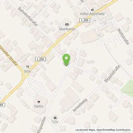 Standortübersicht der Tankstelle amperio GmbH in 53567 Asbach