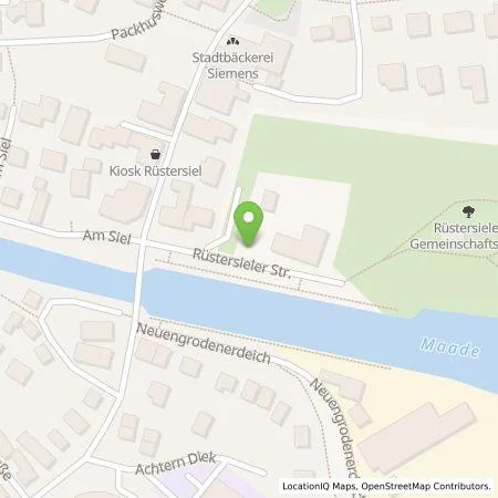 Standortübersicht der Tankstelle ServiceWohnen WHV GmbH in 26386 Wilhelmshaven