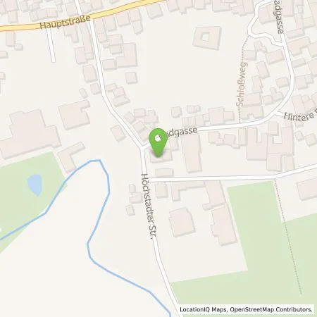 Standortübersicht der Tankstelle Autohaus Franz Lutz GmbH & Co. KG in 96172 Mühlhausen