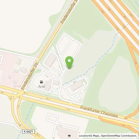 Standortübersicht der Tankstelle EnBW mobility+ AG und Co.KG in 15370 Fredersdorf-Vogelsdorf