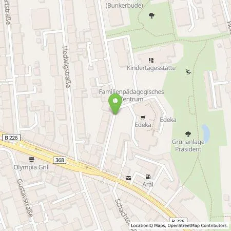 Standortübersicht der Tankstelle HOCHTIEF Ladepartner GmbH in 44791 Bochum