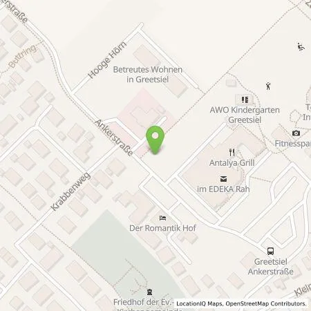 Standortübersicht der Tankstelle Windpark Petjenburg in 26736 Krummhörn