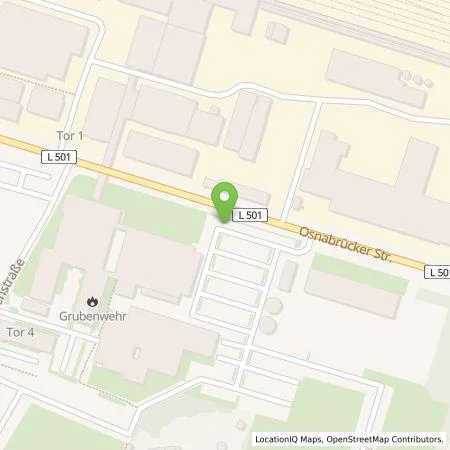 Standortübersicht der Tankstelle Stadtwerke Tecklenburger Land GmbH & Co. KG in 49477 Ibbenbüren