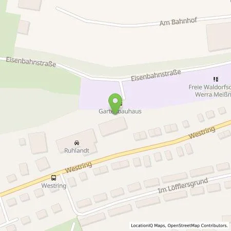 Standortübersicht der Tankstelle Enders Automobile + Service GmbH & Co. KG in 37269 Eschwege