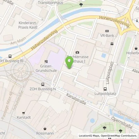 Standortübersicht der Tankstelle Energielösung GmbH in 95444 Bayreuth