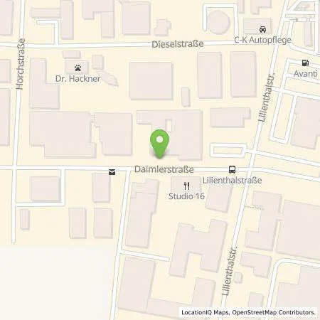 Standortübersicht der Tankstelle Bertrandt Ing.-Büro GmbH Ingolstadt in 85080 Gaimersheim