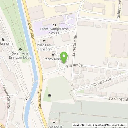 Standortübersicht der Tankstelle Stadtwerke Heidenheim AG in 89522 Heidenheim